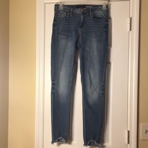 Aeropostale high waisted distressed jegging
